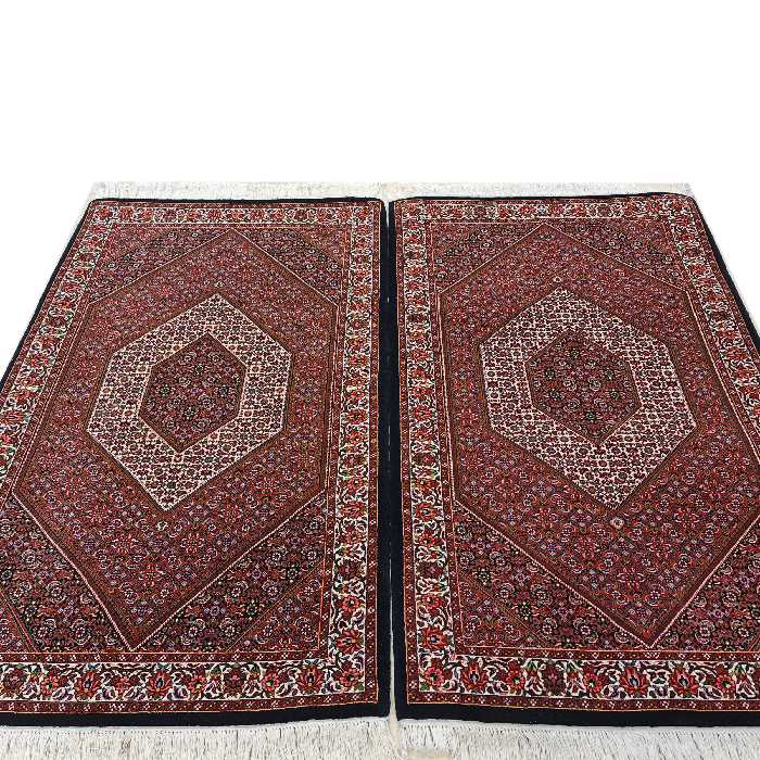 فرش دستبافت دو متری مدل بیجار کد 1607یک جفت