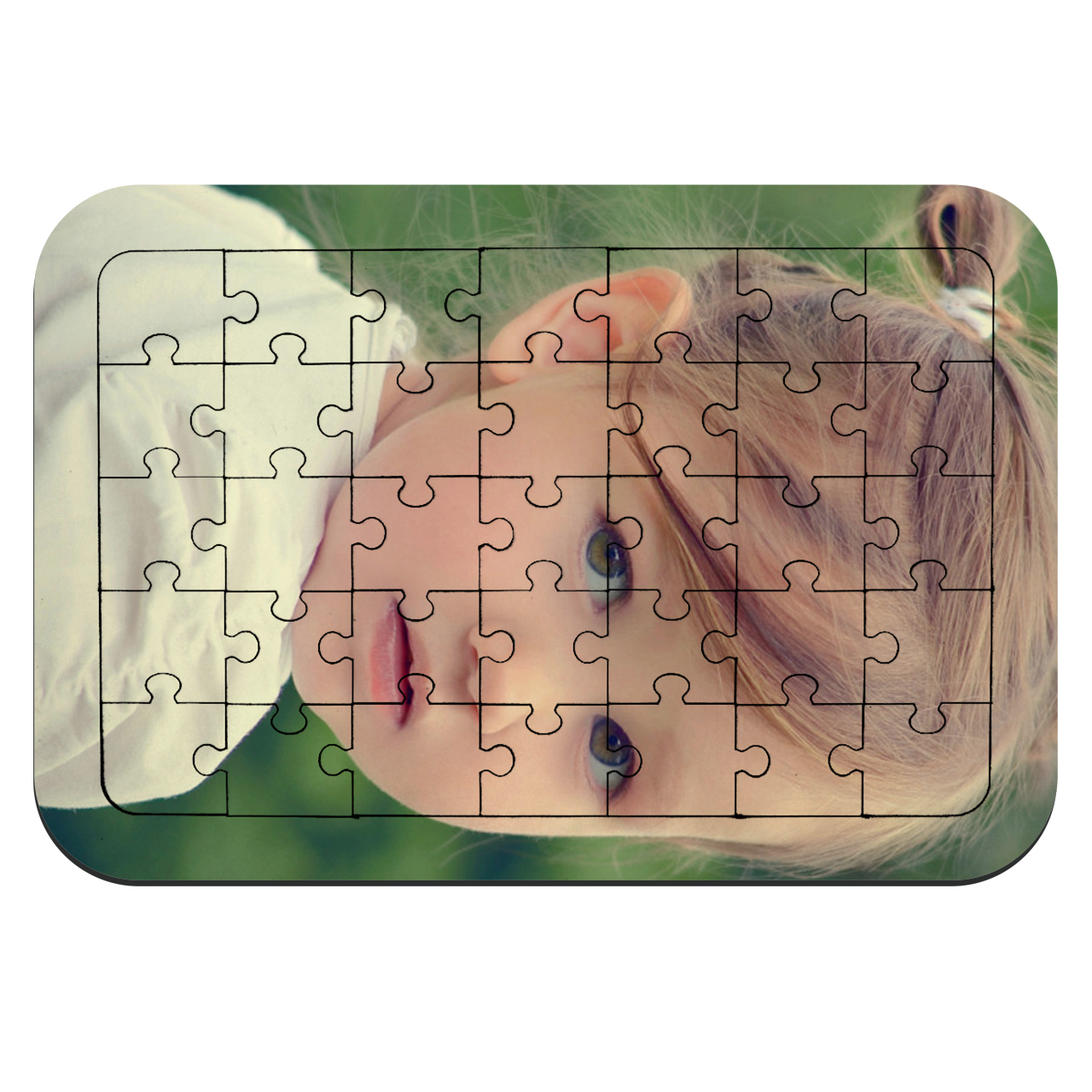 پازل 35 تکه طرح دختر مدل NI539