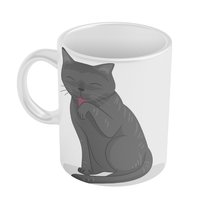 ماگ مدل حیوانات طرح گربه