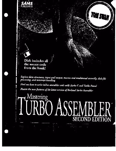 خرید و دانلود نسخه کامل کتاب Mastering Turbo Assembler
