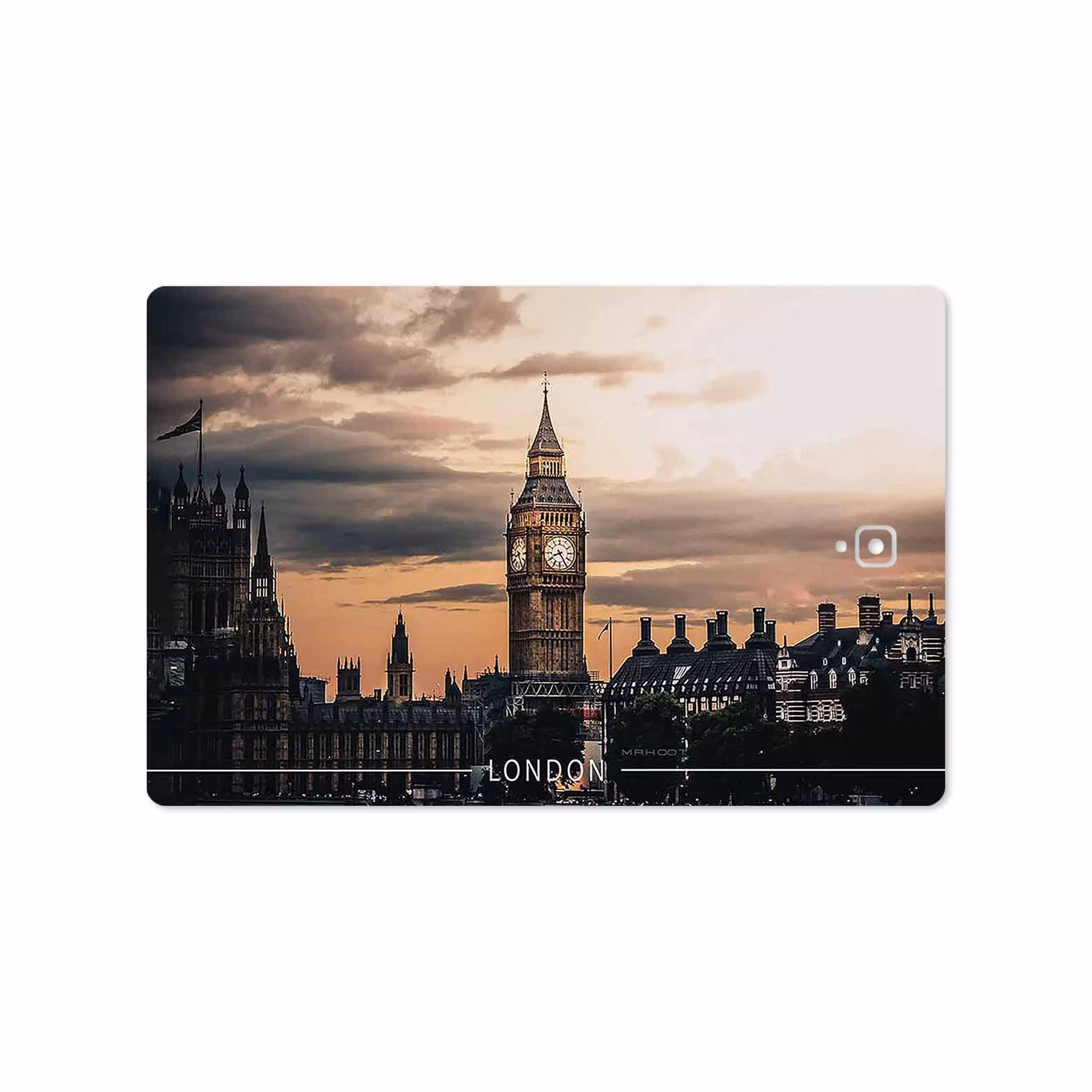 برچسب پوششی ماهوت مدل London City مناسب برای تبلت سامسونگ Galaxy Tab S3 9.7 2017 T820