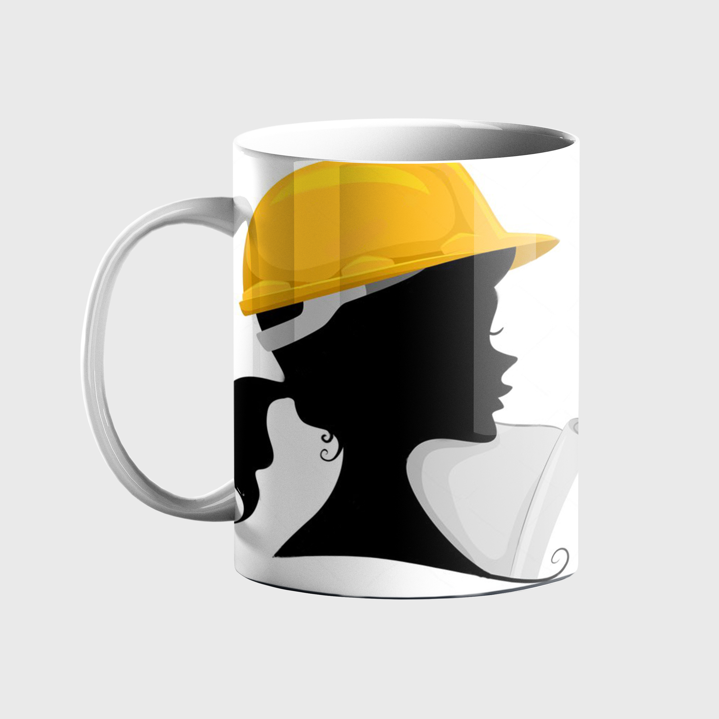 ماگ طرح خانم مهندس کد 244