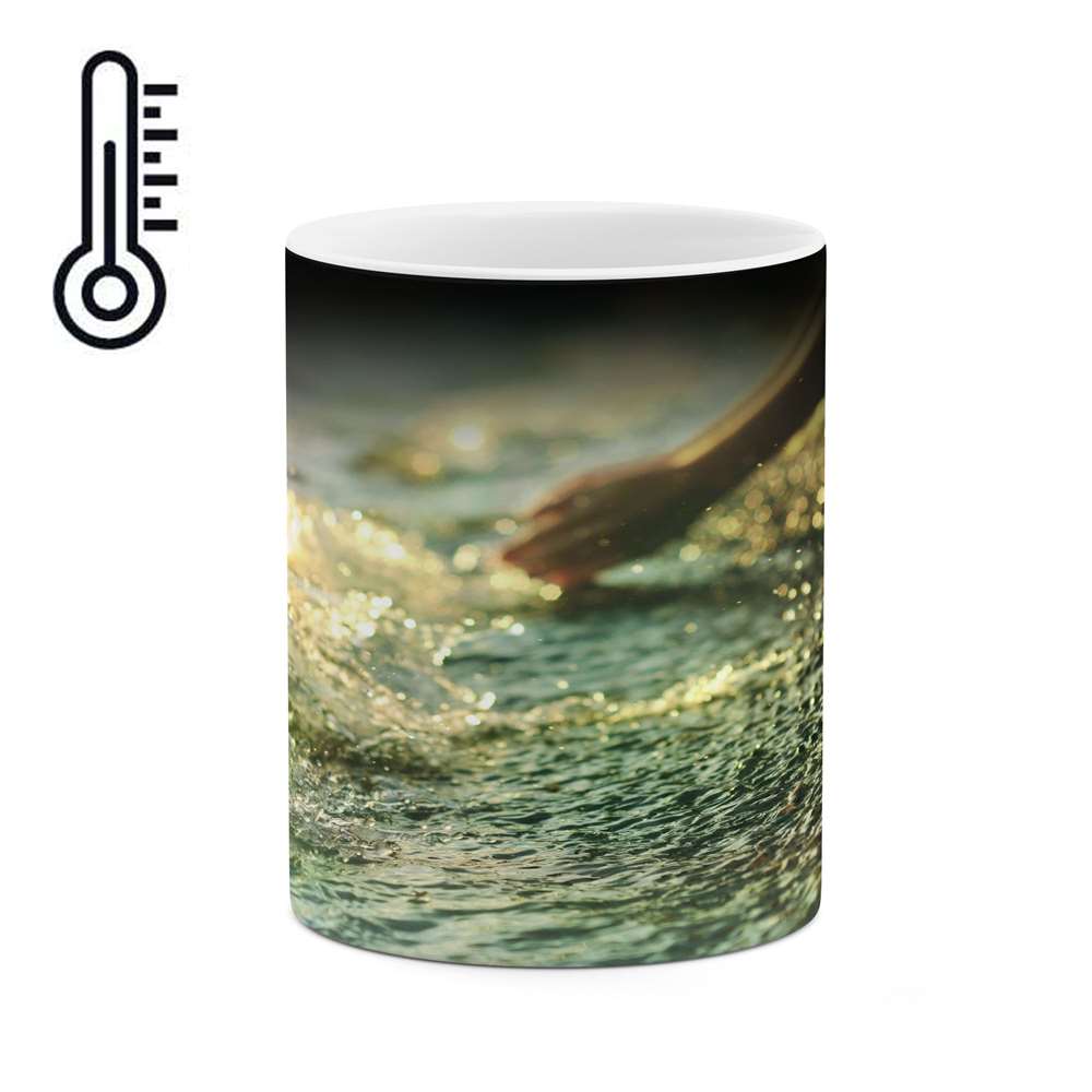 ماگ حرارتی کاکتی طرح ساحل مدل mgh16042