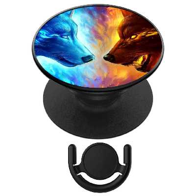 پایه نگهدارنده گوشی موبایل پاپ  سوکت آکام مدل APSC002102 به همراه پاپ کلیپ