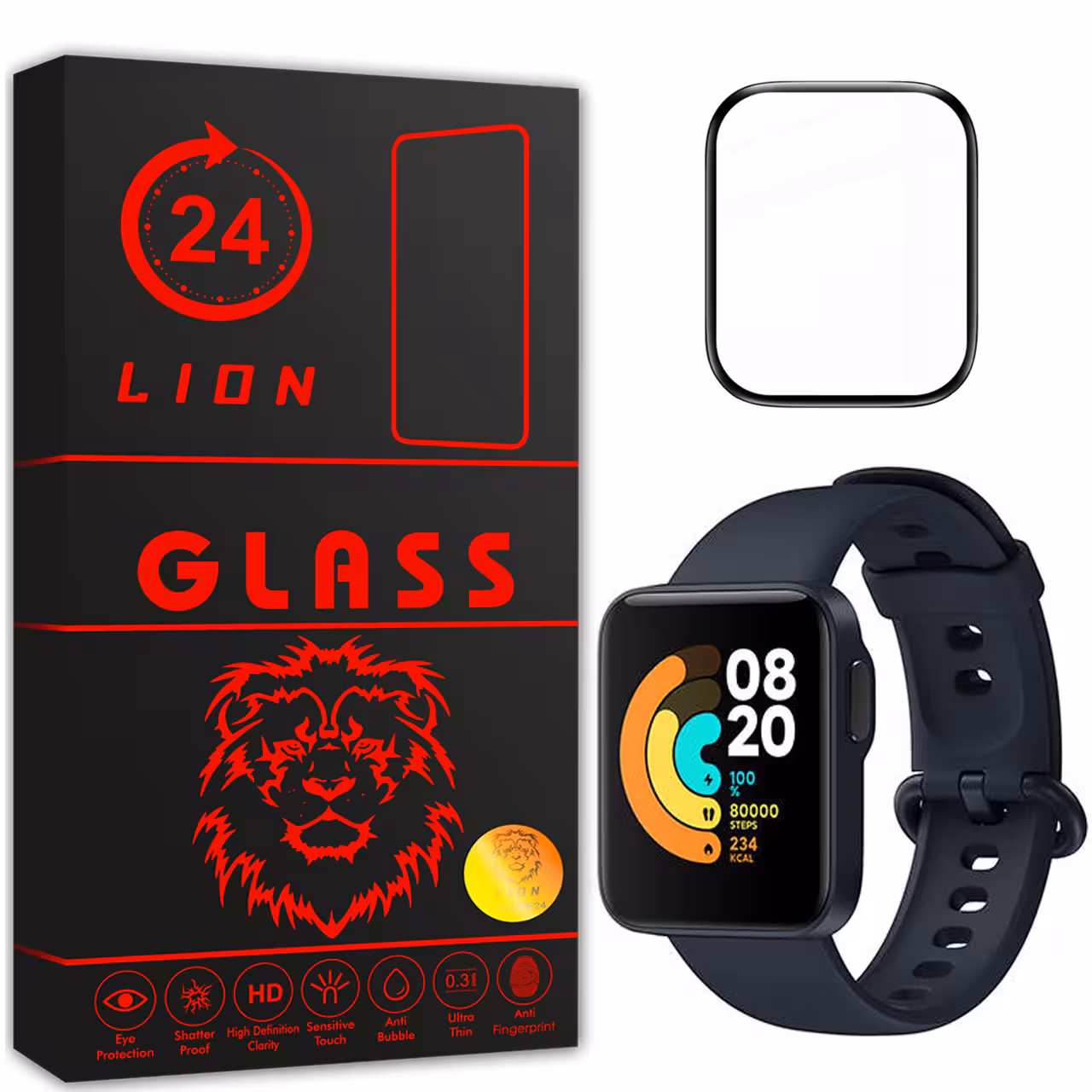 محافظ صفحه نمایش لاین مدل RT007 مناسب برای ساعت هوشمند شیائومی Mi Watch Lite