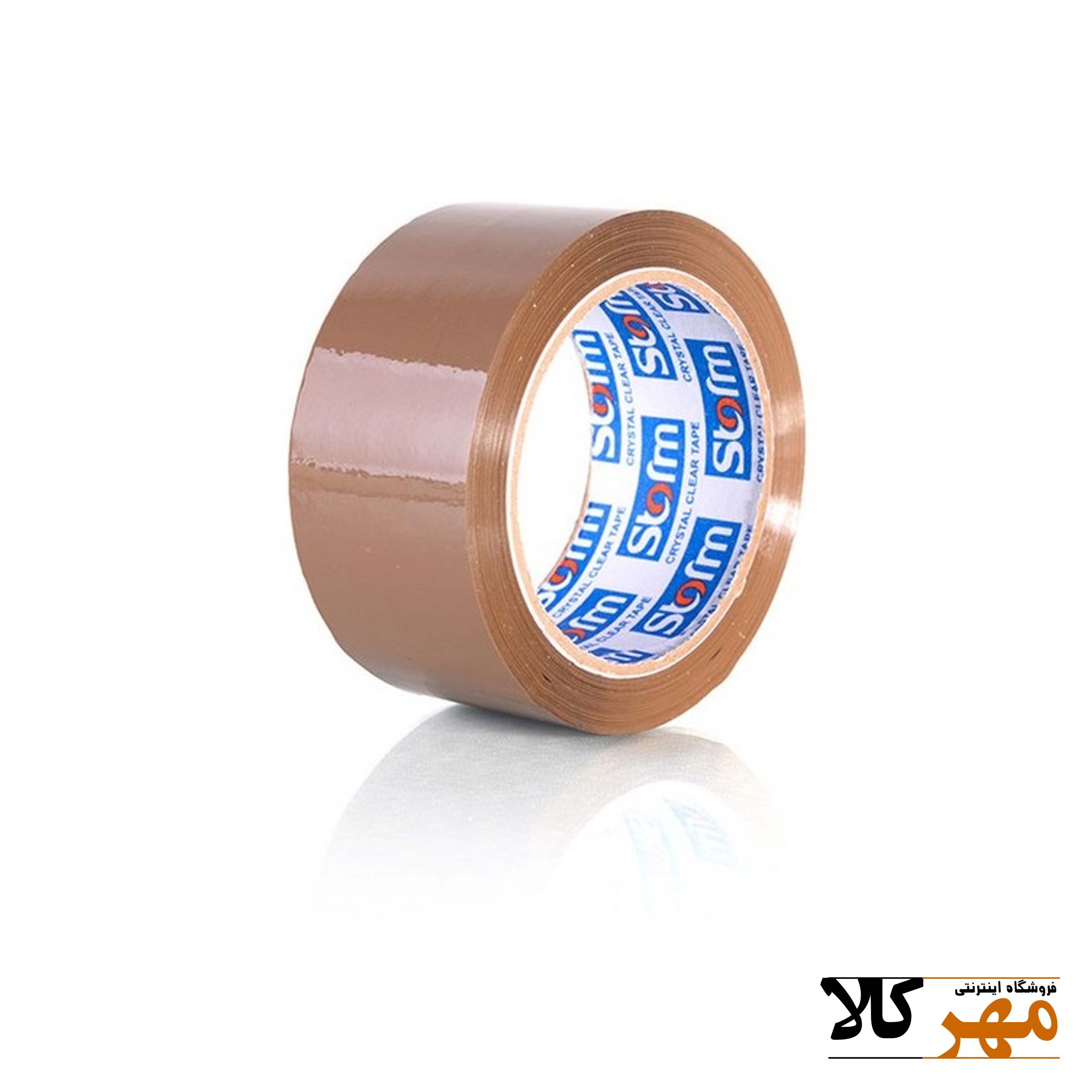 چسب پهن قهوه اي 90 يارد استورم