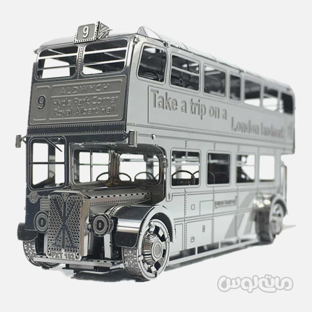 اتوبوس لندن سری 3D متال کیت متال ورلد ساختنی


