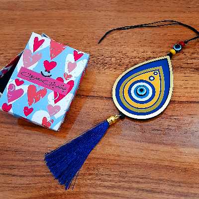 آویز تزیینی خودرو طرح چشم نظر کد A111