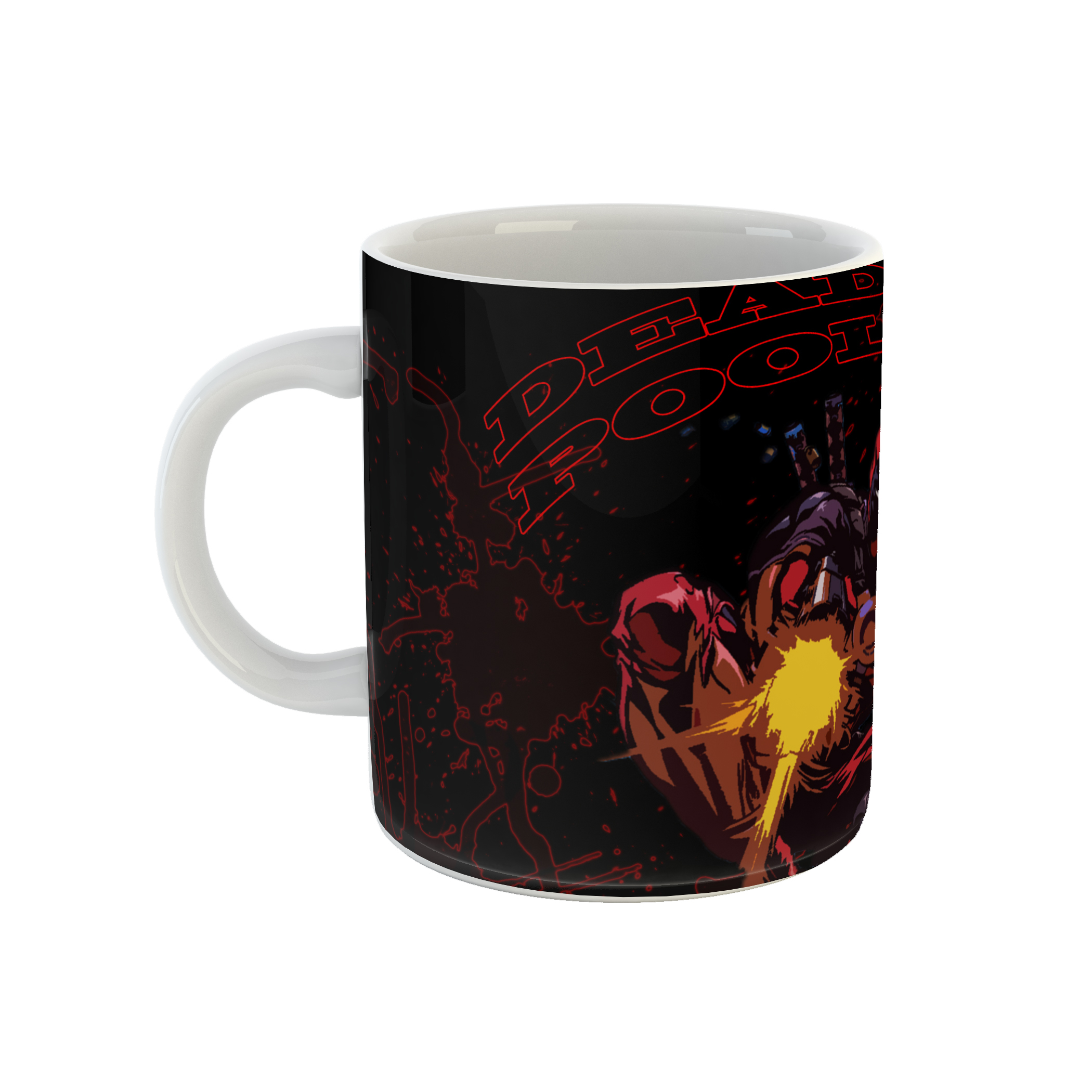 ماگ طرح dead pool کد 013