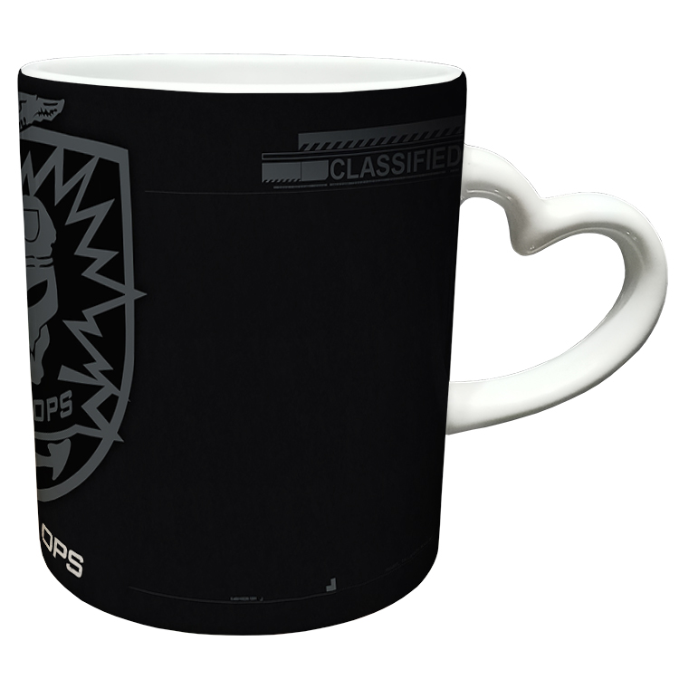 ماگ مدل دسته قلبی طرح بازی کال آف دیوتی call of duty کد 55