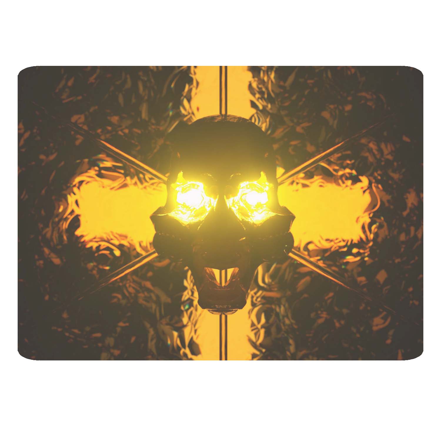 ماوس پد طرح اسکلت کد B566