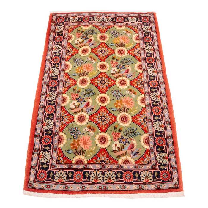 فرش دستباف قدیمی نیم متری سی پرشیا کد 174705