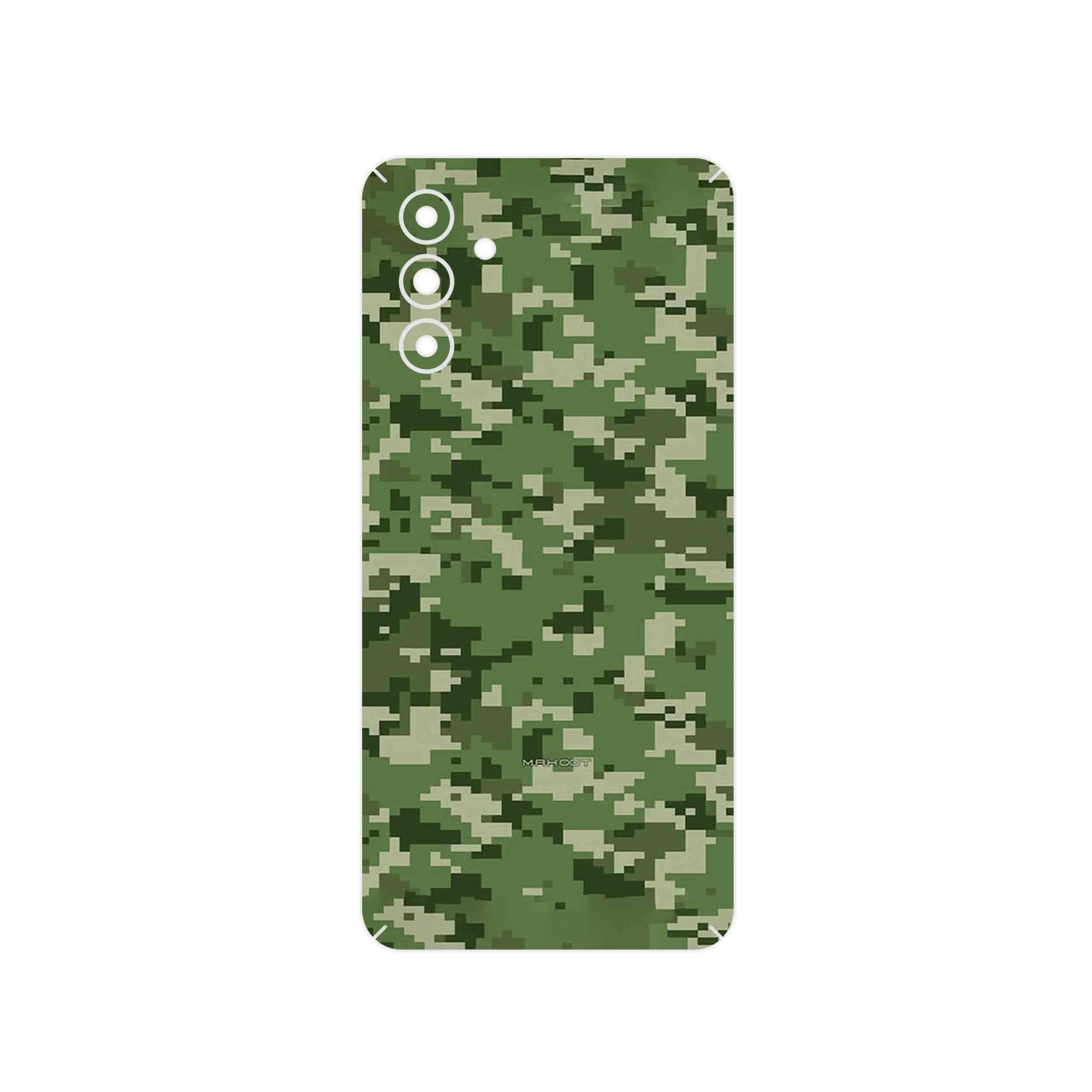 برچسب پوششی ماهوت مدل Army_Green_Pixel مناسب برای گوشی موبایل سامسونگ Galaxy A04s