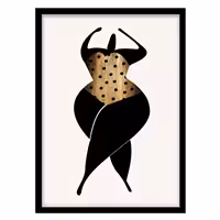 قیمت و خرید ‌‌‌‌تابلو دکوراتیو مدل فیگوراتیو مدرن کد 2272