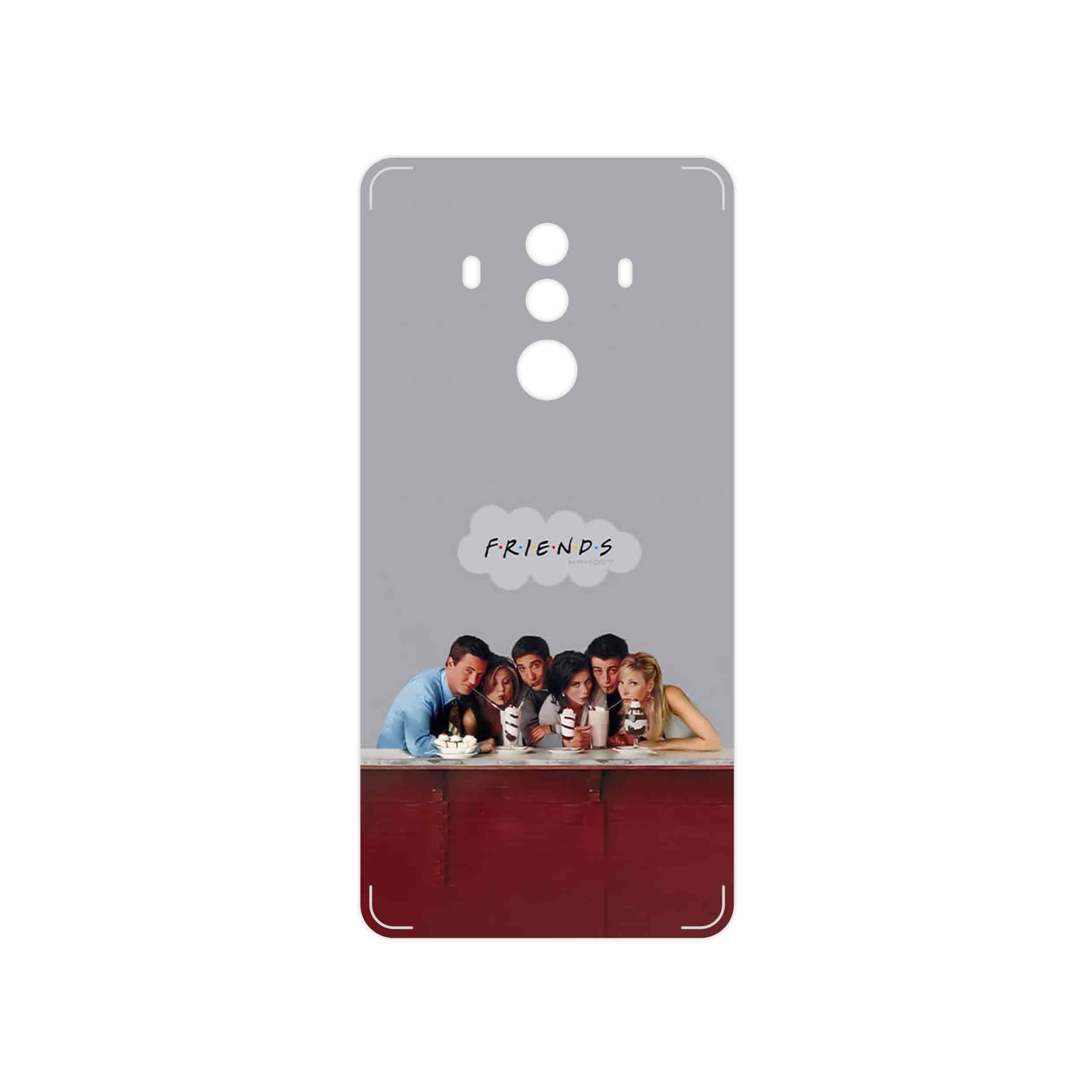 برچسب پوششی ماهوت مدل Friends 1 مناسب برای گوشی موبایل هوآوی Mate 10 Pro