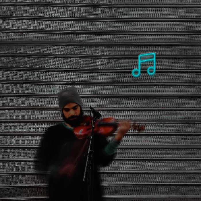 چراغ دیواری نئون دیزاین طرح Chang_TBL