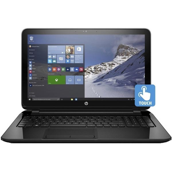 لپ تاپ اچ پی مدل f387wm با پردازنده ای ام دی و صفحه نمایش لمسی