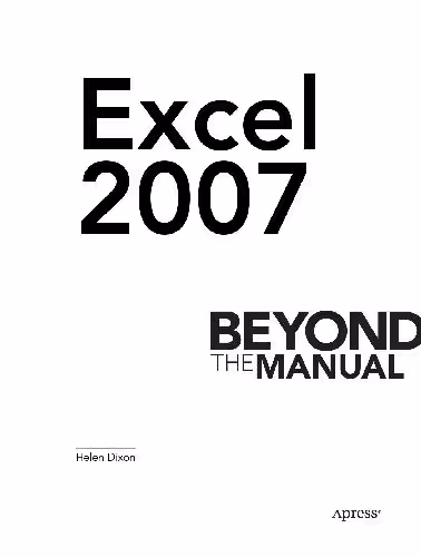 خرید و دانلود نسخه کامل کتاب Excel. 2007 Beyond the Manual