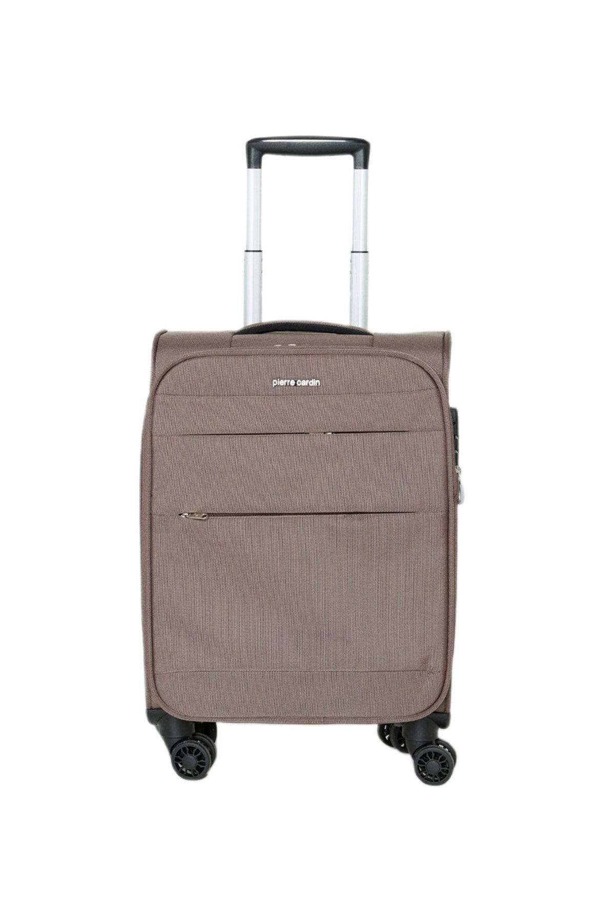 چمدان و ساک چند رنگ مردانه زنانه اندازه کوچک قهوه ای 50 سانتی متر Pierre Cardin