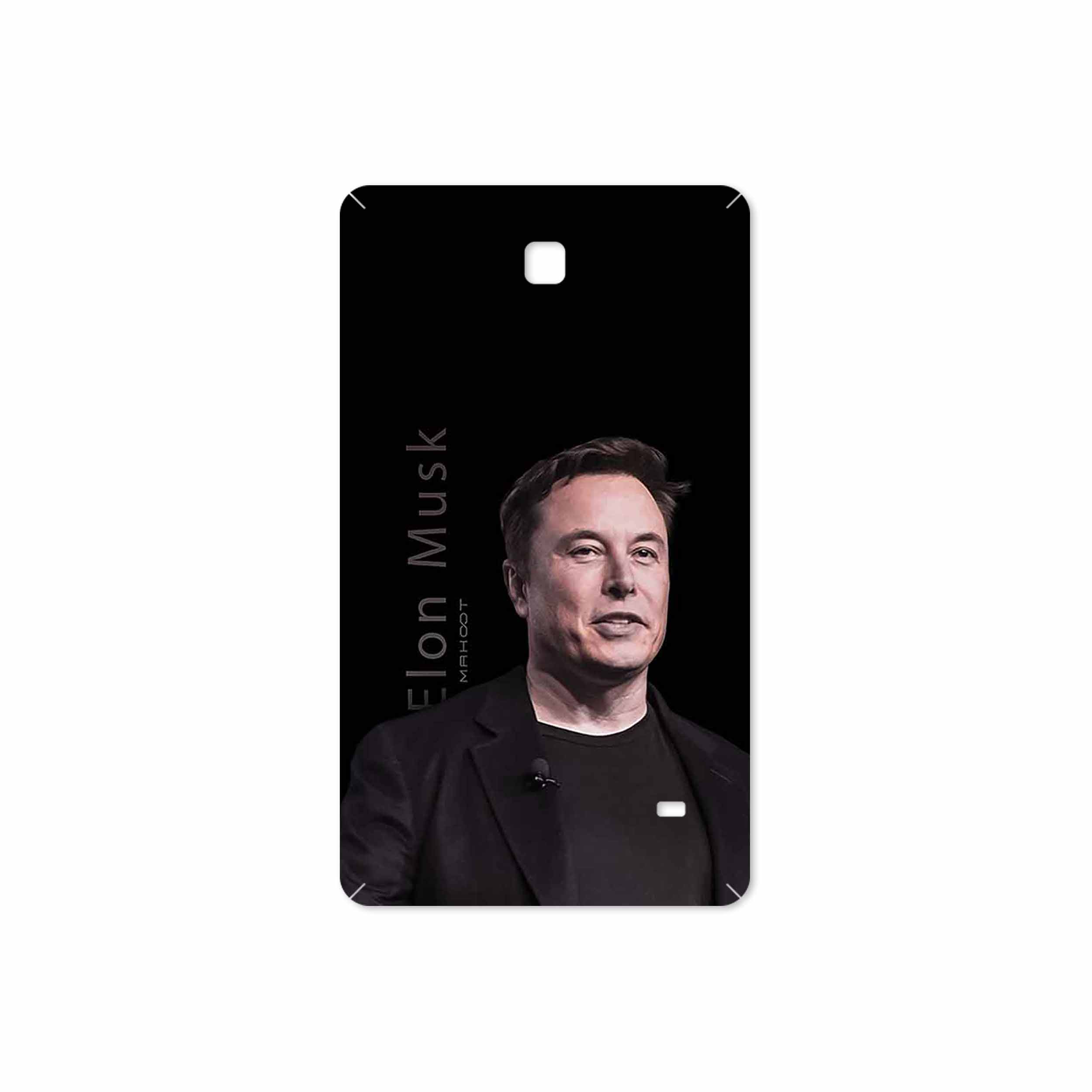 برچسب پوششی ماهوت مدل Elon Musk مناسب برای تبلت سامسونگ Galaxy Tab 4 7.0 2014 T230