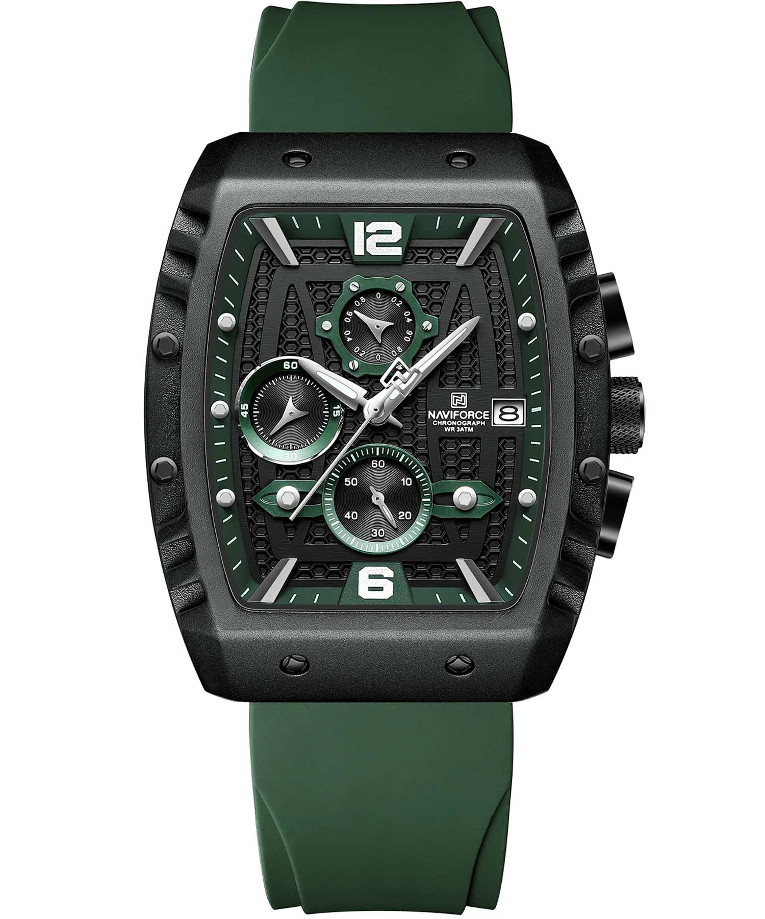 ساعت مچی مردانه نیوی فورس، کد NF8025B/GN/GN