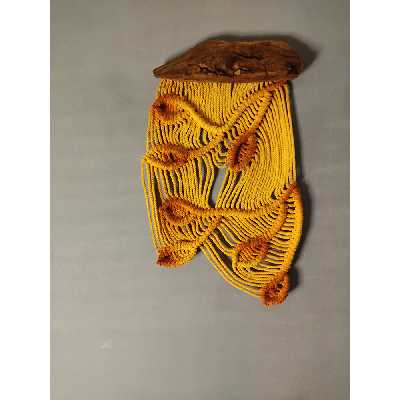 دیوارکوب بافتنی مدل پاییز 41