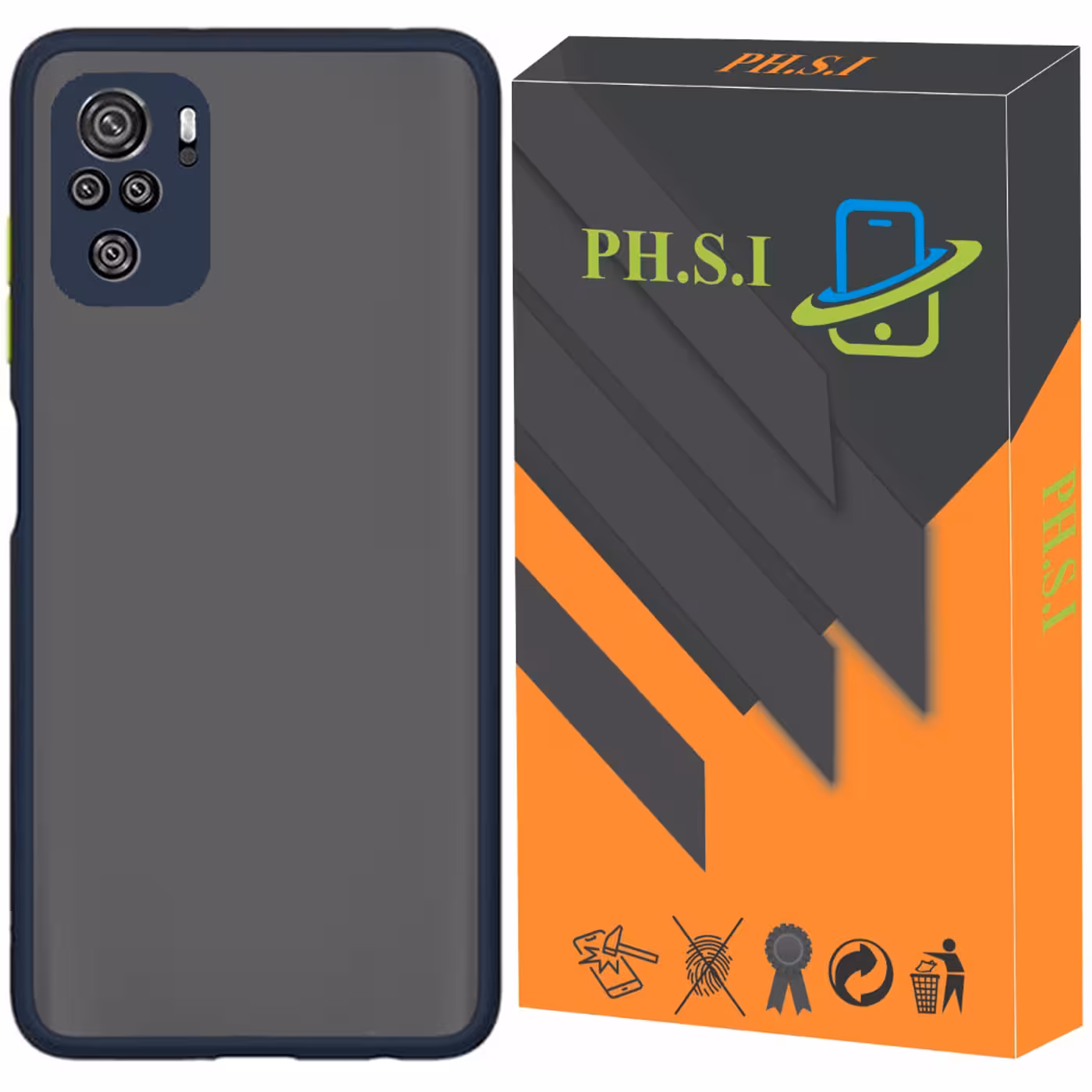 کاور مدل PHSIPMG مناسب برای گوشی موبایل شیائومی Redmi Note 10 4G