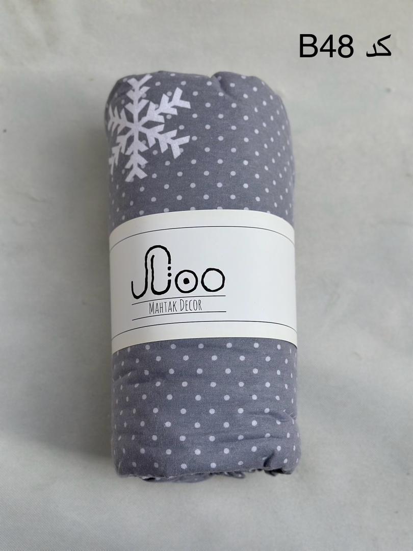 روتختی دونفره سه تکه کدB48 (کاور تشک،دوعدد روبالشتی)