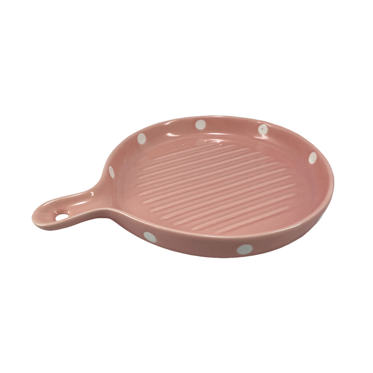 ظرف سرو مدل خال خالی گرد