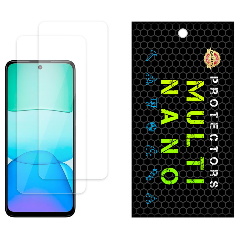 محافظ صفحه نمایش مولتی نانو مدل X-S2N مناسب برای گوشی موبایل شیائومی Redmi 13 بسته دو عددی | کالا برتری