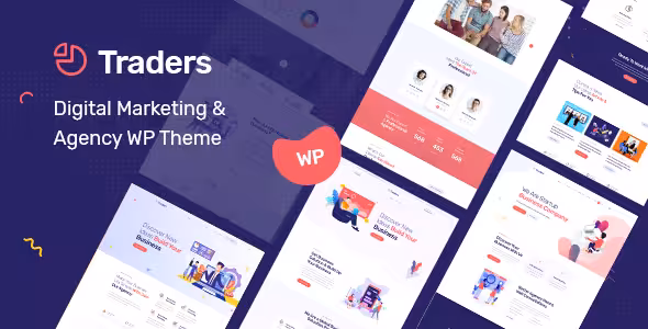 دانلود قالب Traders برای وردپرس