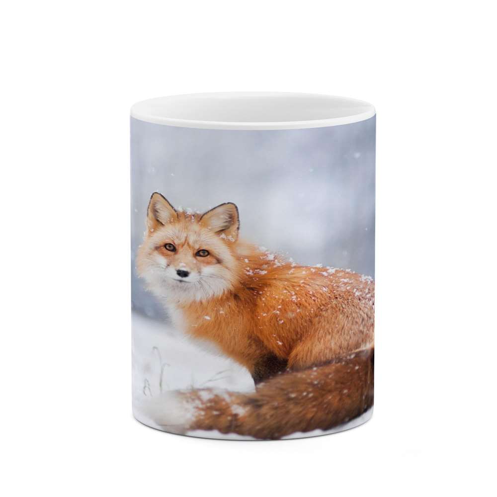 ماگ کاکتی طرح روباه مدل mgs14462