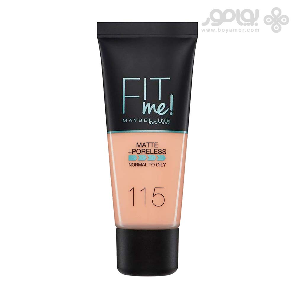 کرم پودر میبلین مدل Fit Me شماره 115