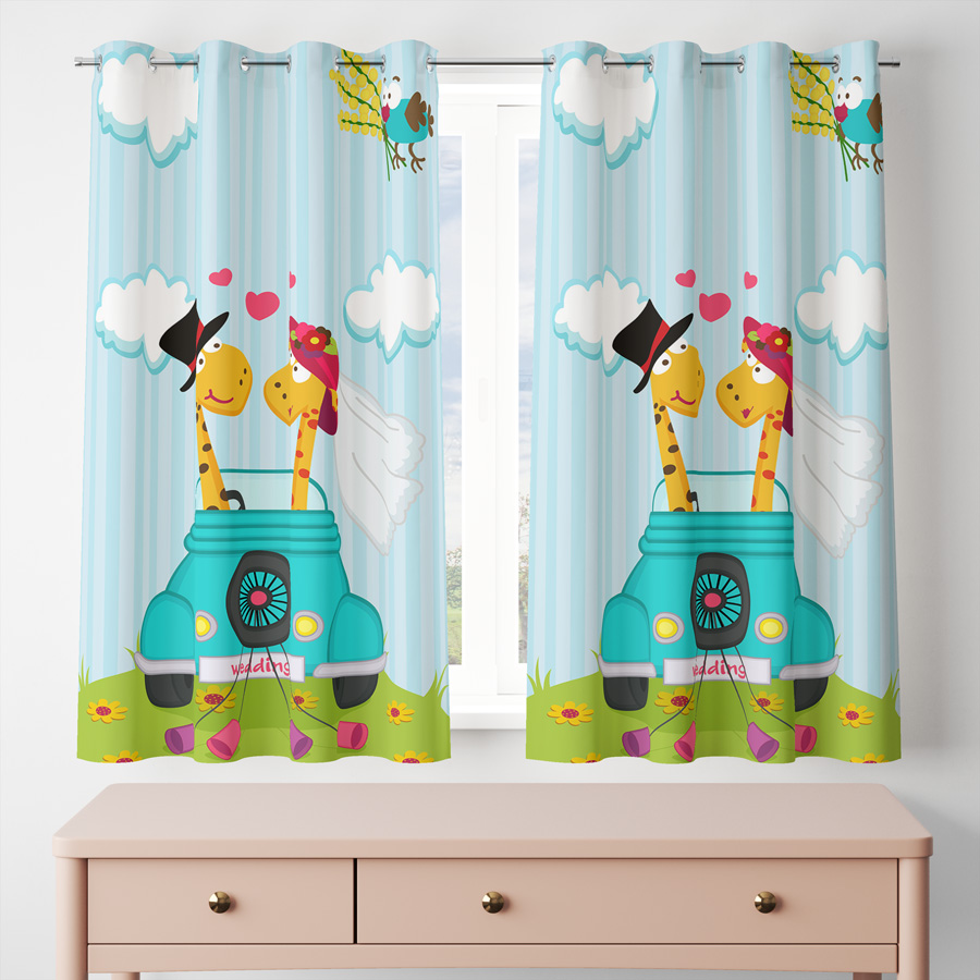 پرده مدل مخمل پانچی کد 8210 سایز 200x140 سانتی متر