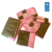 ست آشپزخانه سنتی مدل پارچه ای مجموعه 12 عددی