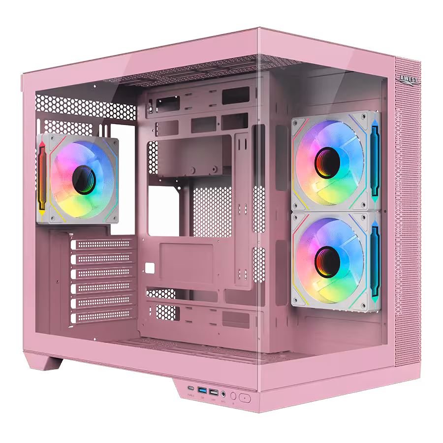 مشخصات، قیمت و خرید کیس گیمینگ کامپیوتر AWEST مدل  AWEST GT-AQ12-MP
