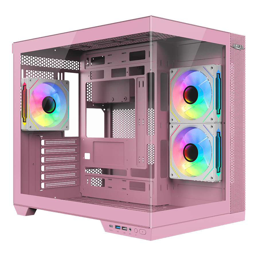 مشخصات، قیمت و خرید کیس گیمینگ کامپیوتر AWEST مدل  AWEST GT-AQ12-MP