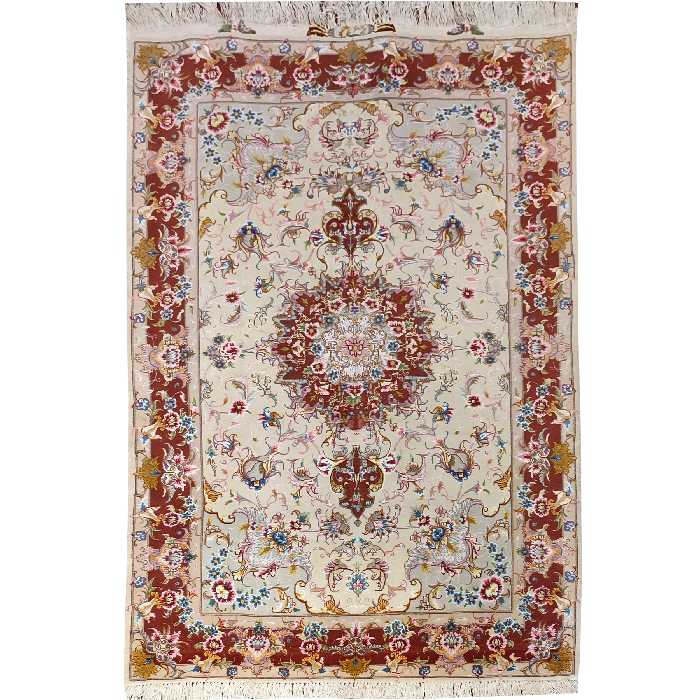 فرش دستبافت یک و نیم متری طرح علیلی تبریز کد SH 53 یک جفت