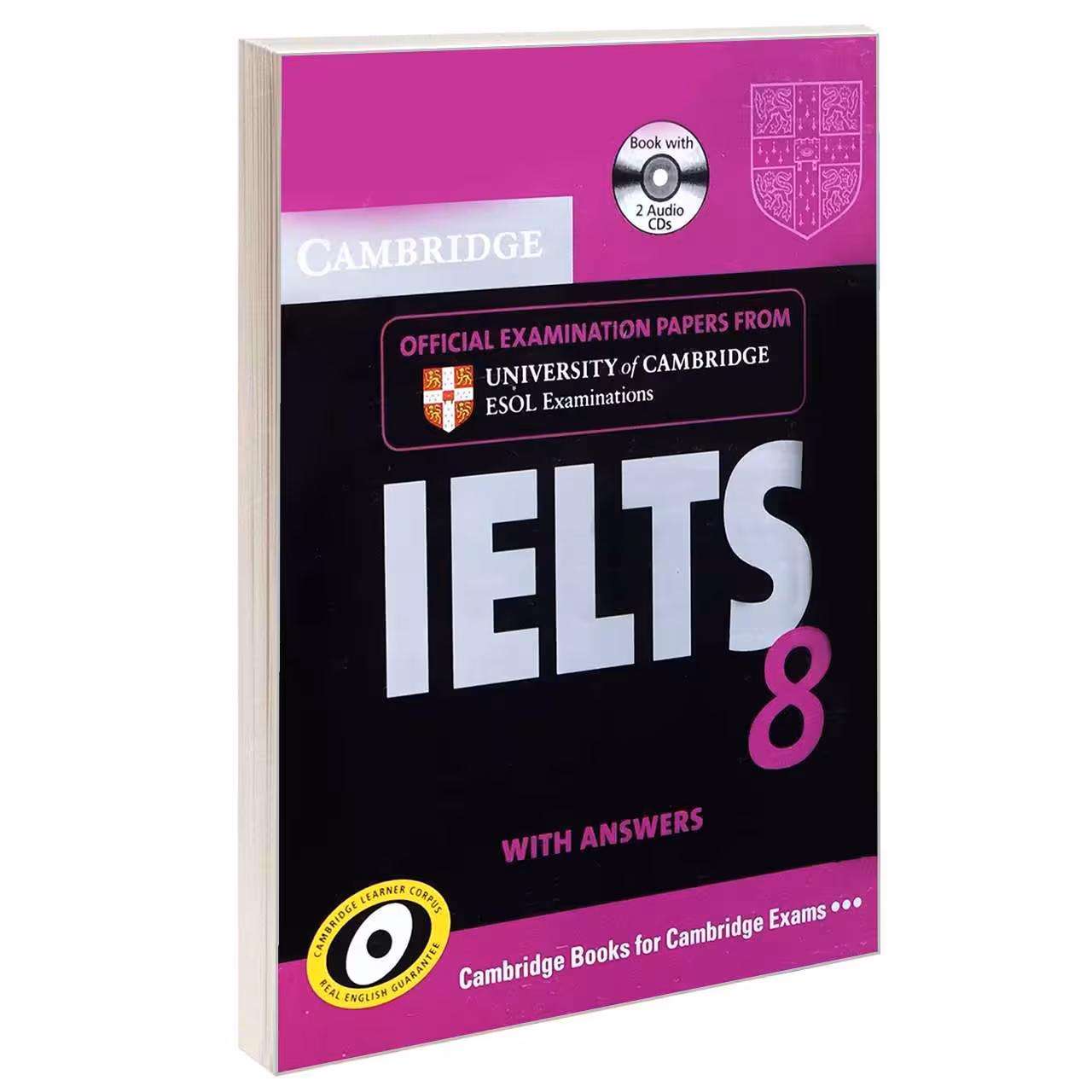 کتاب IELTS 8 اثر جمعی از نویسندگان انتشارات Cambridge