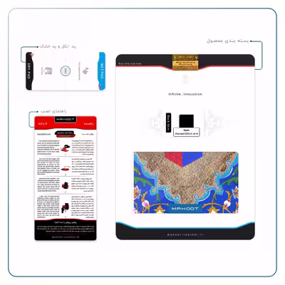 برچسب پوششی ماهوت مدل Maryams Mathematics مناسب برای تبلت اپل iPad mini (GEN 5) 2019 A2126