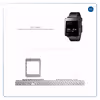 برچسب ماهوت طرح Steel Fiber مناسب برای ساعت هوشمند ال جی G Watch