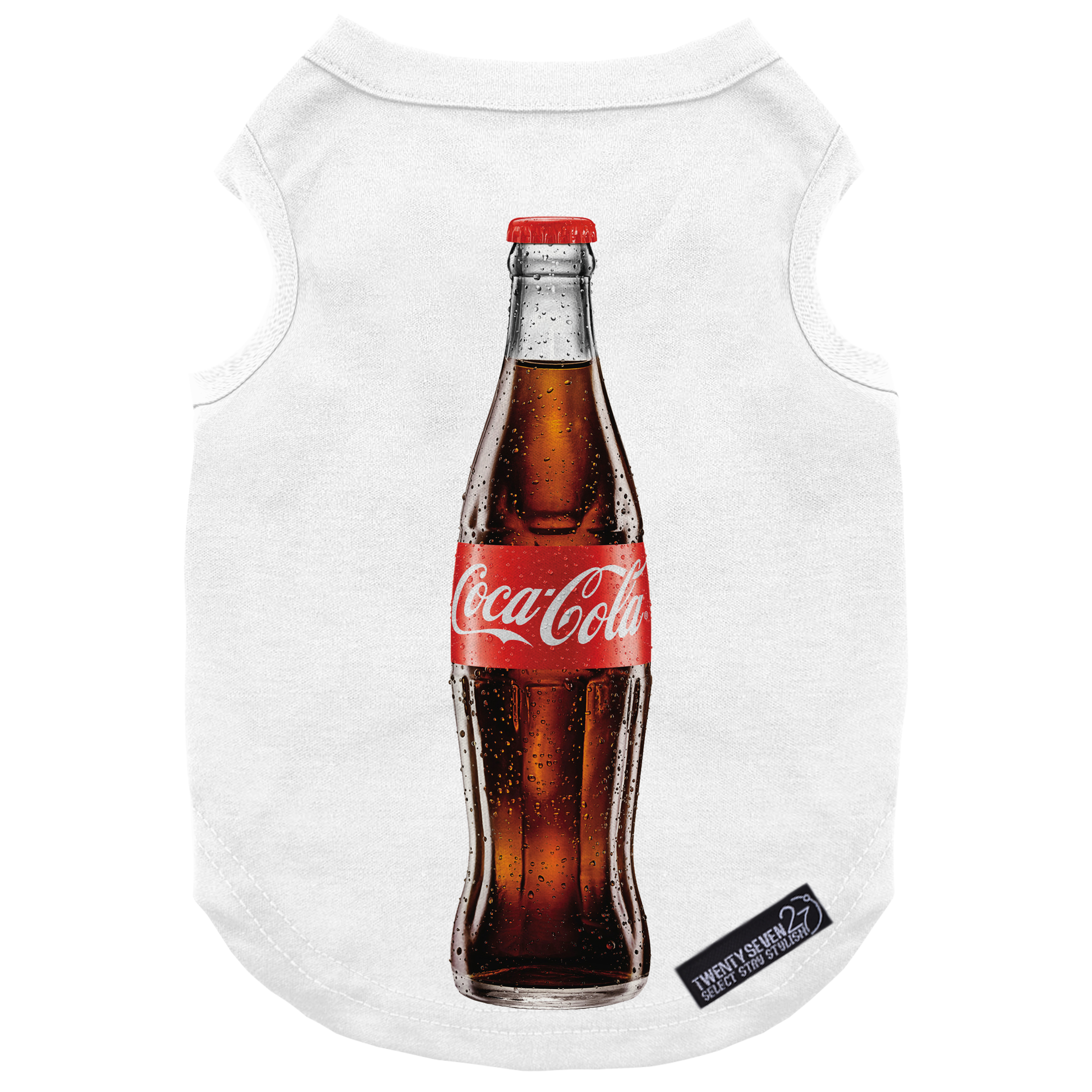 لباس سگ و گربه 27 طرح Coca Cola Glass کد MH850 سایز XL