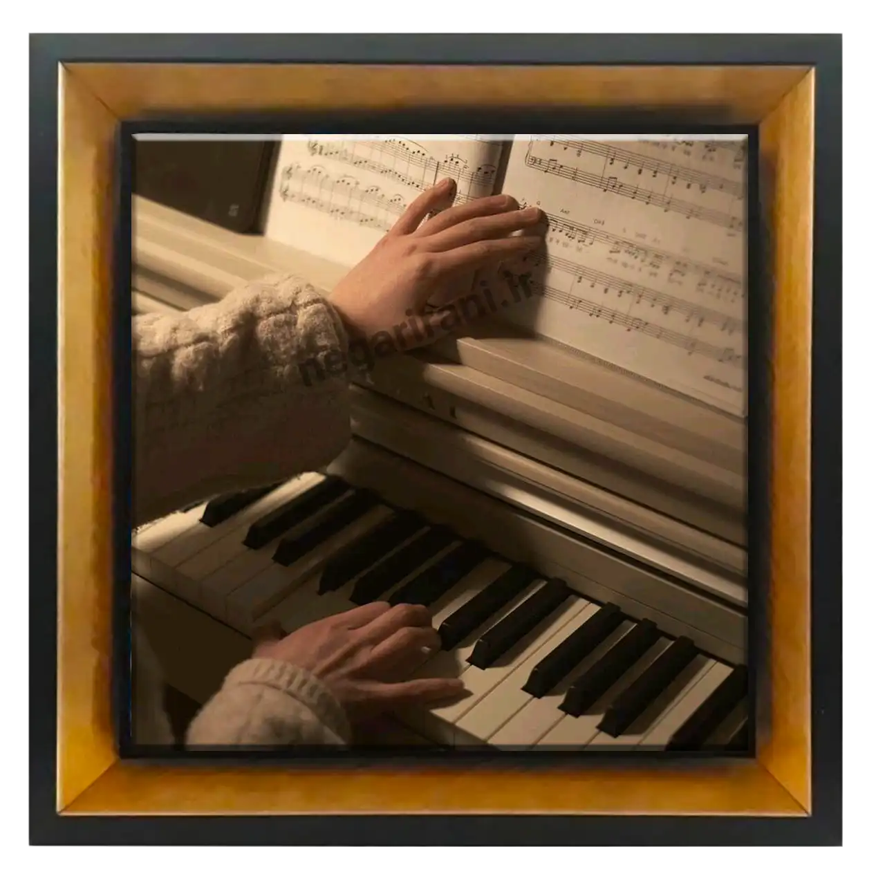 تابلو کاشی پیانیست مدل AC 20