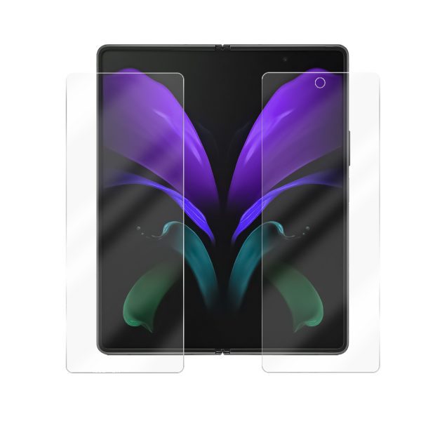 گلس سامسونگ Galaxy Z Fold2 5G مدل نانو هیدروژل مات برند راک اسپیس پک 2 عددی کد SS