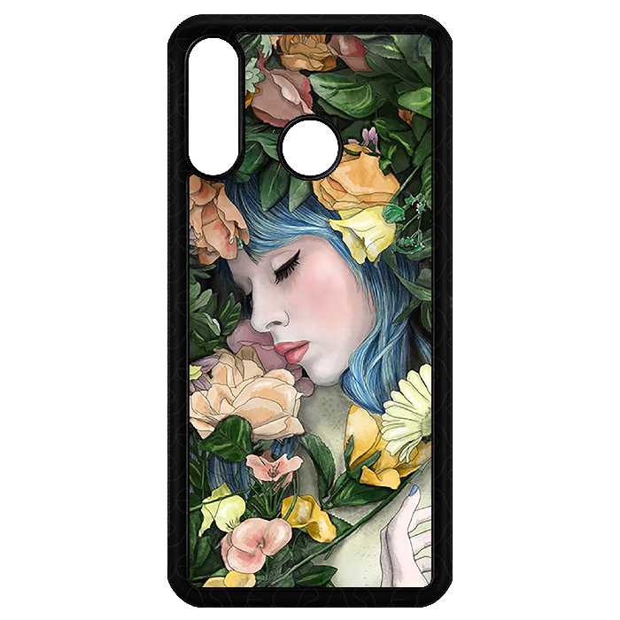 کاور طرح دختر مدل CHL50304 مناسب برای گوشی موبایل هوآوی P30 Lite