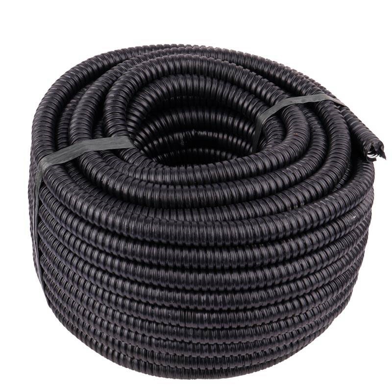 لوله فلکسی خرطومی روکش دار فلزی سایز 11 متراژ 25 متر Rahrod