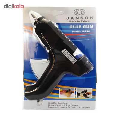 دستگاه چسب تفنگی مدل G-250 به همراه یک عدد چسب حرارتی بزرگ بصورت رایگان