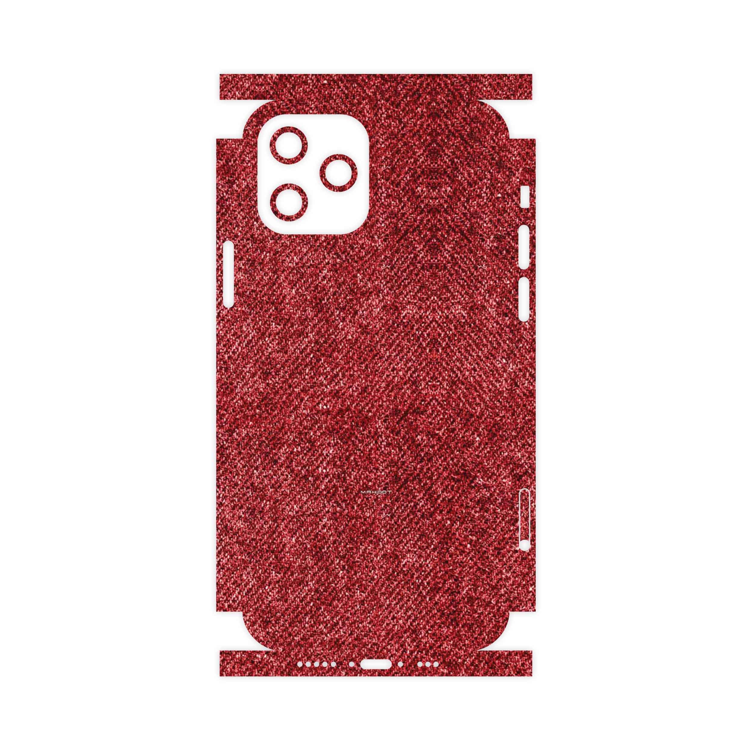 برچسب پوششی ماهوت مدل Fabric Texture 4-FullSkin مناسب برای گوشی موبایل اپل iPhone 12 Pro
