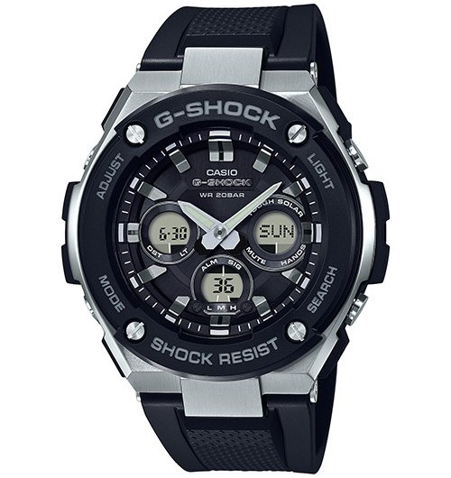 ارسال فوری   گارانتی اصلی شرکتی   ساعت مچی کاسیو مدل CASIO-GST-S300-1ADR