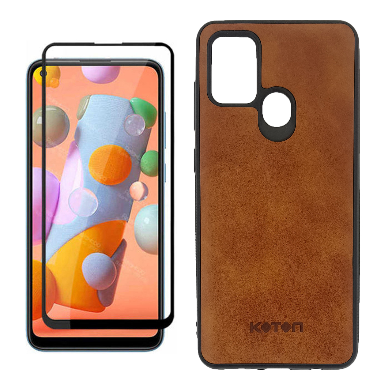 کاور مدل DY_GK مناسب برای گوشی موبایل سامسونگ Galaxy A21S به همراه محافظ صفحه نمایش